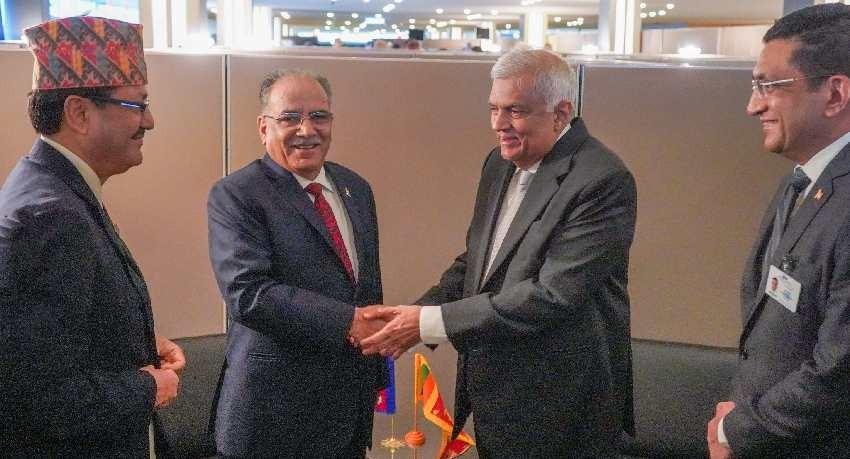 President meets Prime Minister Nepal